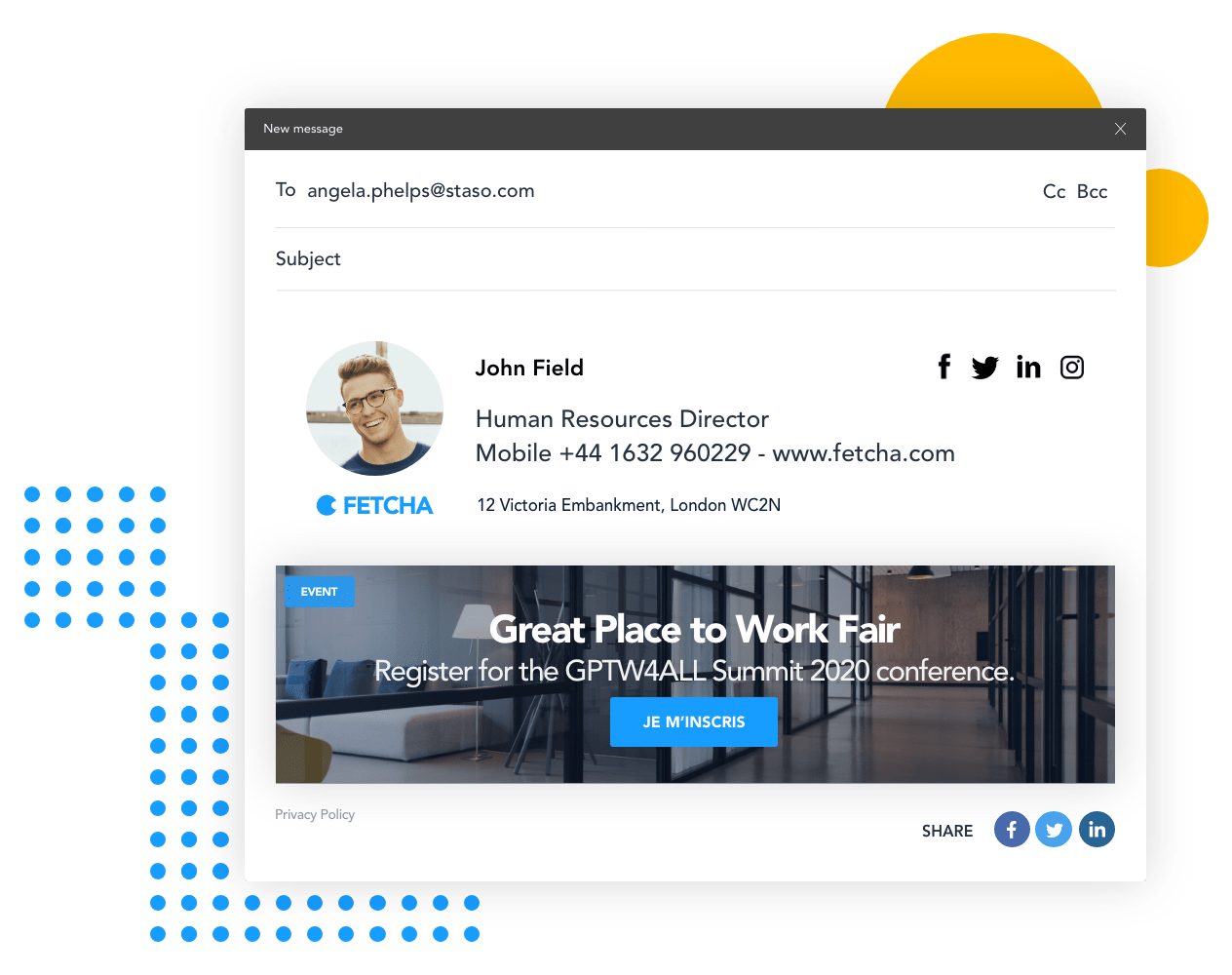 The platform to communicate with your prospects and customers