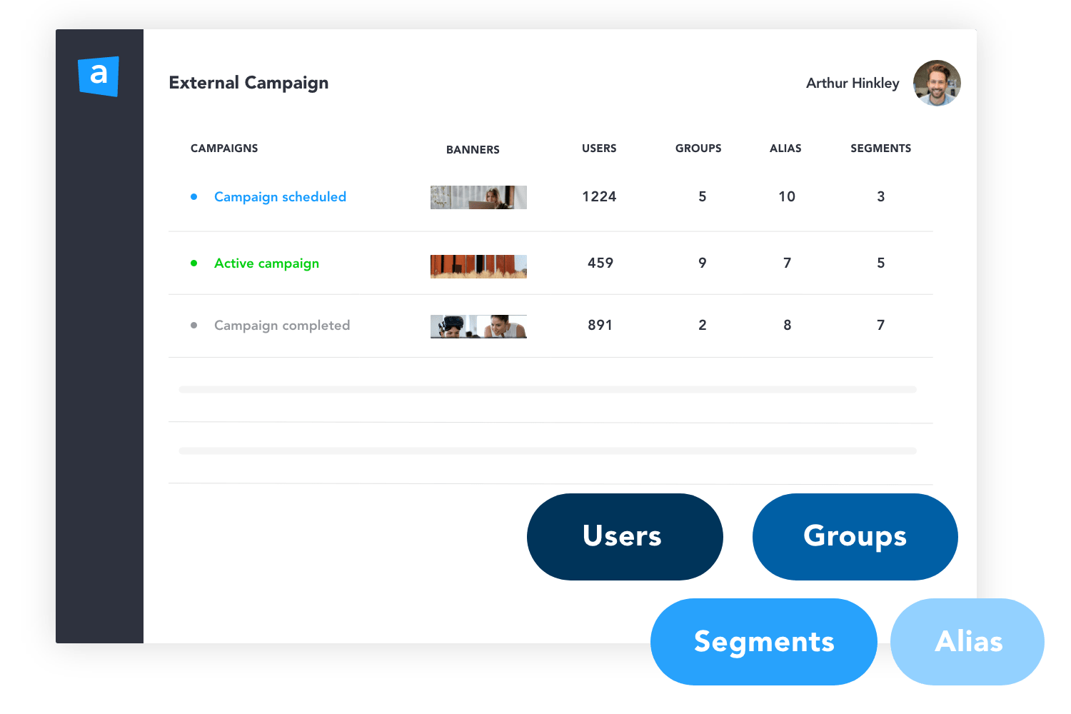Target the distribution of your external campaigns