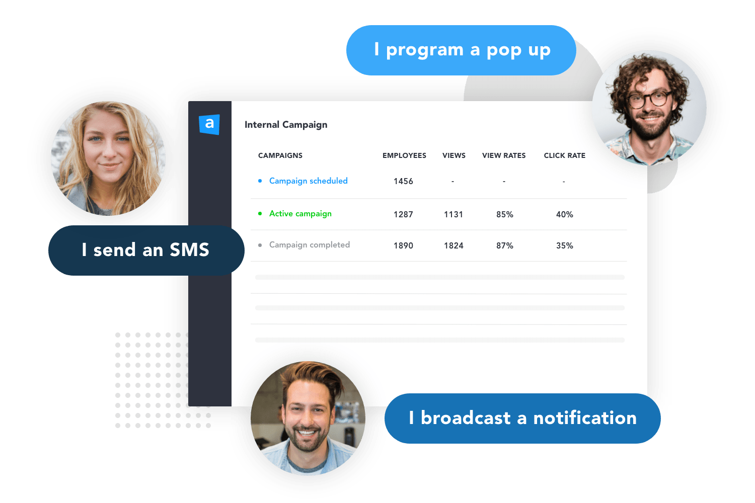 The platform to communicate with your team