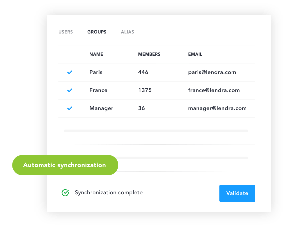 Tailor your signatures to the service, department or entity the receiver belongs to